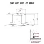 Вытяжка кухонная Perfelli BISP 9673 BL 1000 LED Strip