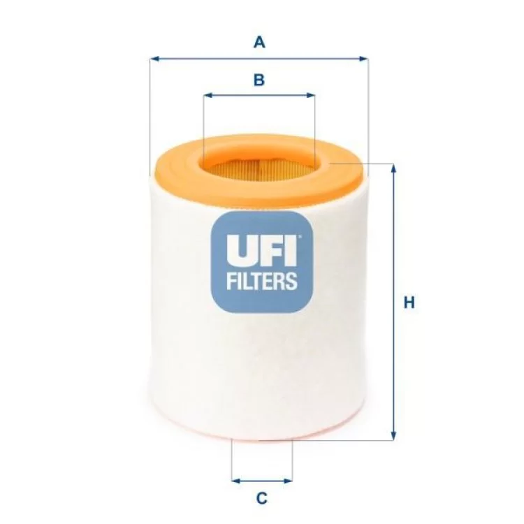 Повітряний фільтр для автомобіля UFI 27.A48.00