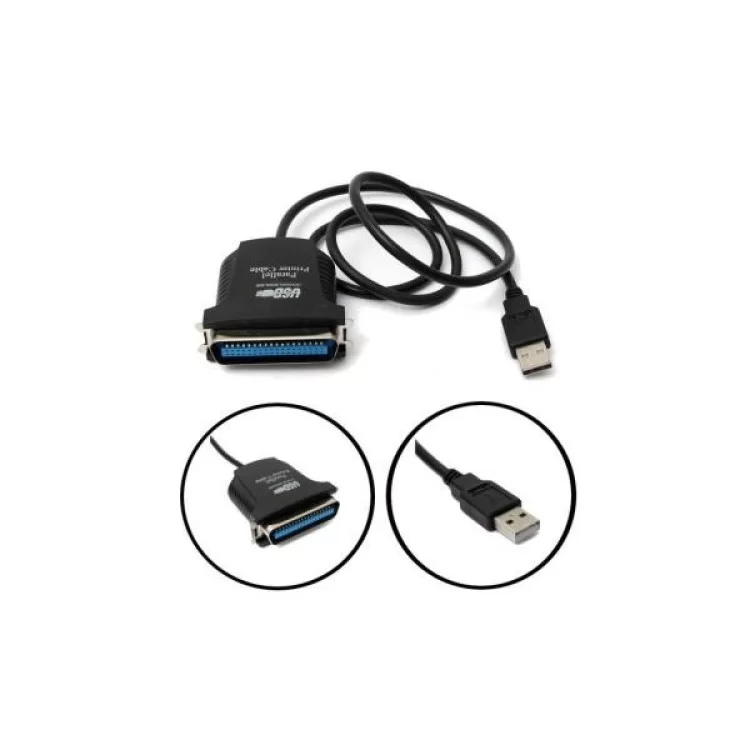 в продажу Кабель для передачі даних Dynamode USB to LPT 1.8m (USB2.0-to-Parallel) - фото 3