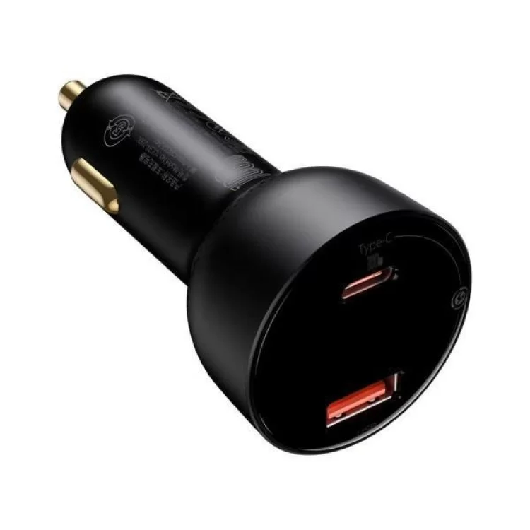 Зарядний пристрій Baseus Superme Digital Display PPS USB-A/Type-C Black (CCZX-01) ціна 1 478грн - фотографія 2