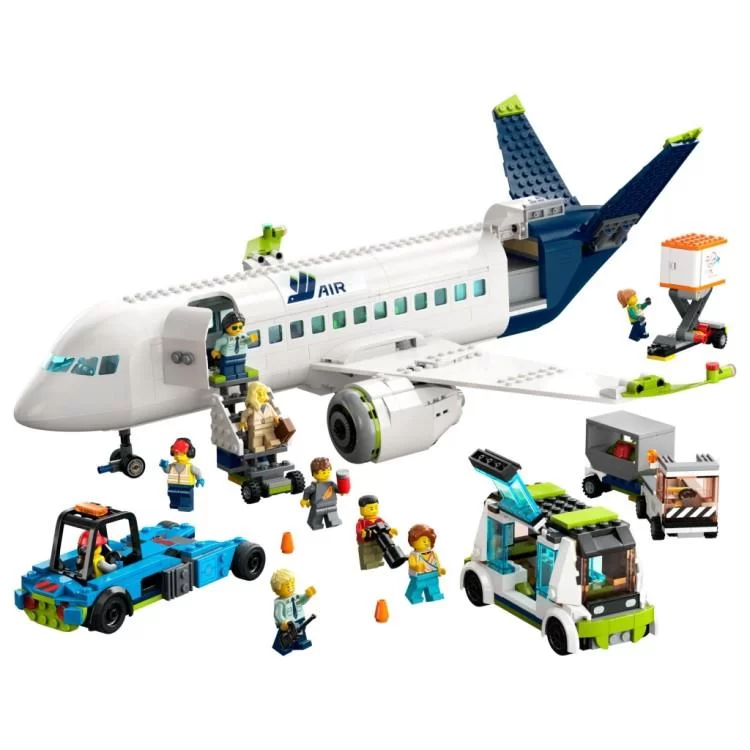 Конструктор LEGO City Пассажирский самолет 913 деталей (60367) цена 5 601грн - фотография 2