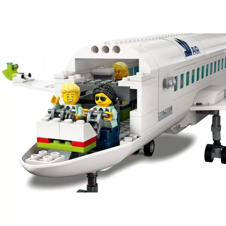 Конструктор LEGO City Пассажирский самолет 913 деталей (60367) инструкция - картинка 6