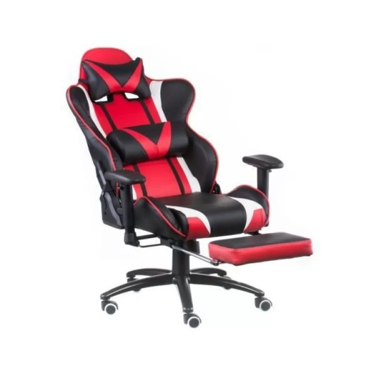 продаємо Крісло ігрове Special4You ExtremeRace black/red/white with footrest (E6460) в Україні - фото 4