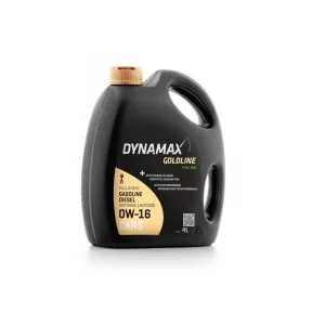 Моторна олива DYNAMAX GOLDLINE FUEL ECO 0W16 4л (502878)