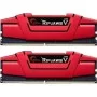 Модуль памяти для компьютера DDR4 8GB (2x4GB) 2666 MHz RIPJAWS V RED G.Skill (F4-2666C15D-8GVR)