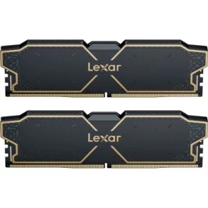 Модуль памяти для компьютера DDR5 32GB (2x16GB) 6000 MHz Thor Black Lexar (LD5U16G60C32LG-RGD)
