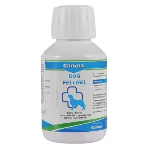 Витамины для собак Canina Dog Fell Gel Биотин+цинк для мелких собак 100 мл (4027565130900)