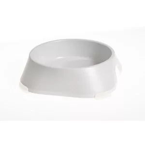 Посуда для собак Fiboo Миска без антискользящих накладок M белая (FIB0153)