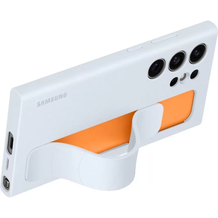 в продаже Чехол для мобильного телефона Samsung Galaxy S24 Ultra (S928) Standing Grip Case Light Blue (EF-GS928CLEGWW) - фото 3
