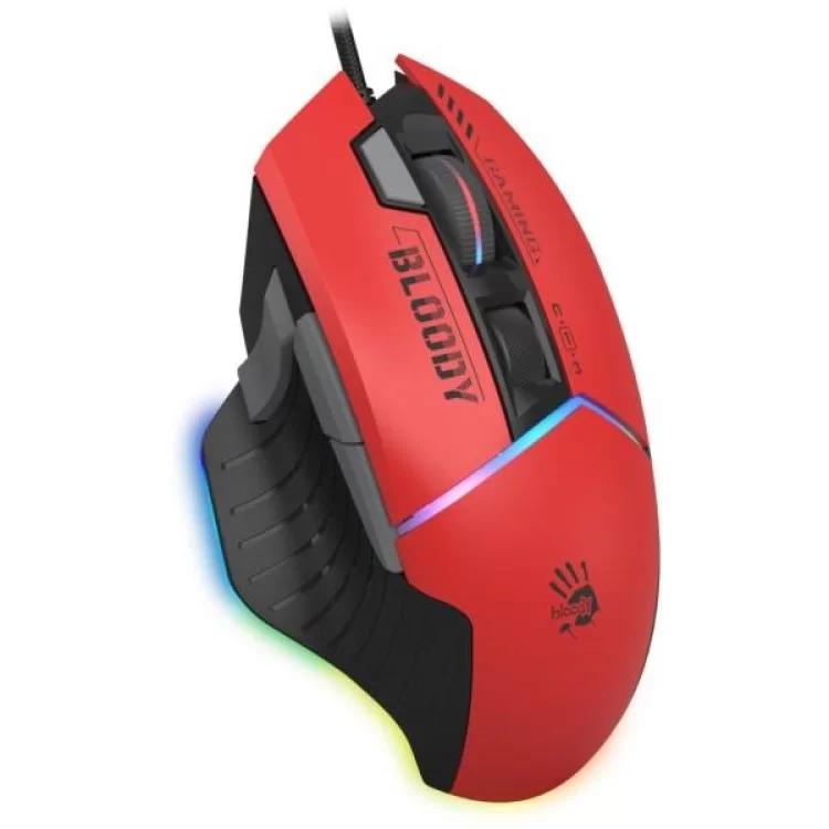 Мишка A4Tech Bloody W95 Max RGB Activated USB Sports Red (Bloody W95 Max Sports Red) ціна 2 208грн - фотографія 2