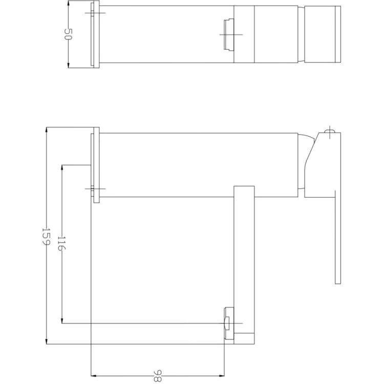 Смеситель Kroner Ems-C010 характеристики - фотография 7