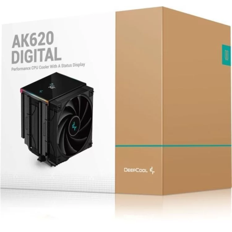 Кулер для процессора Deepcool AK620 Digital (R-AK620-BKADMN-G) - фото 10