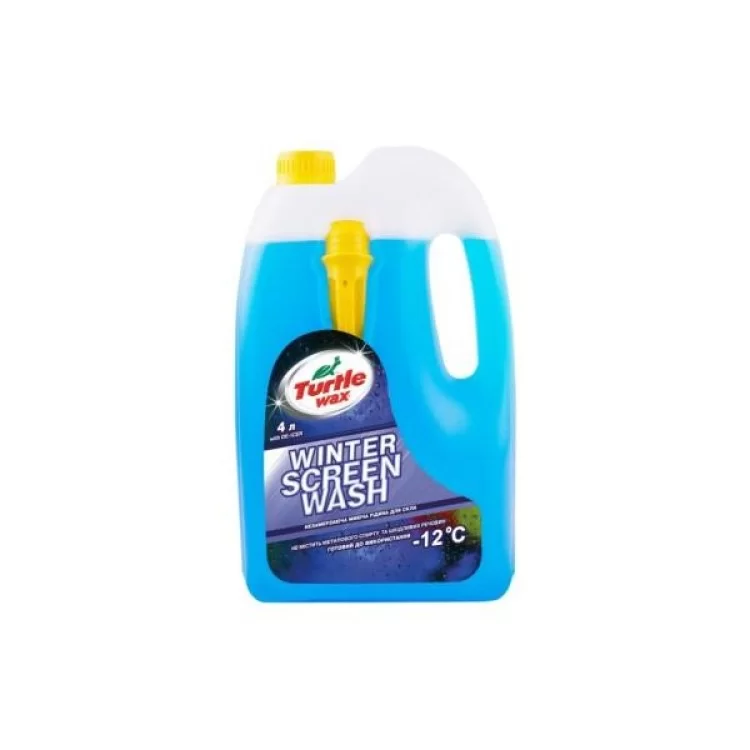 Омыватель автомобильный TURTLE WAX Winter Screen Wash -12 4л (W-4050)