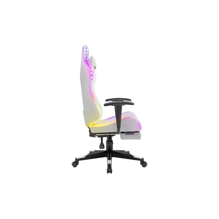 Крісло ігрове Defender Watcher RGB White (64336) ціна 8 600грн - фотографія 2