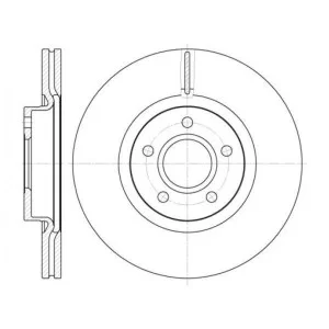 Тормозной диск REMSA 6711.10