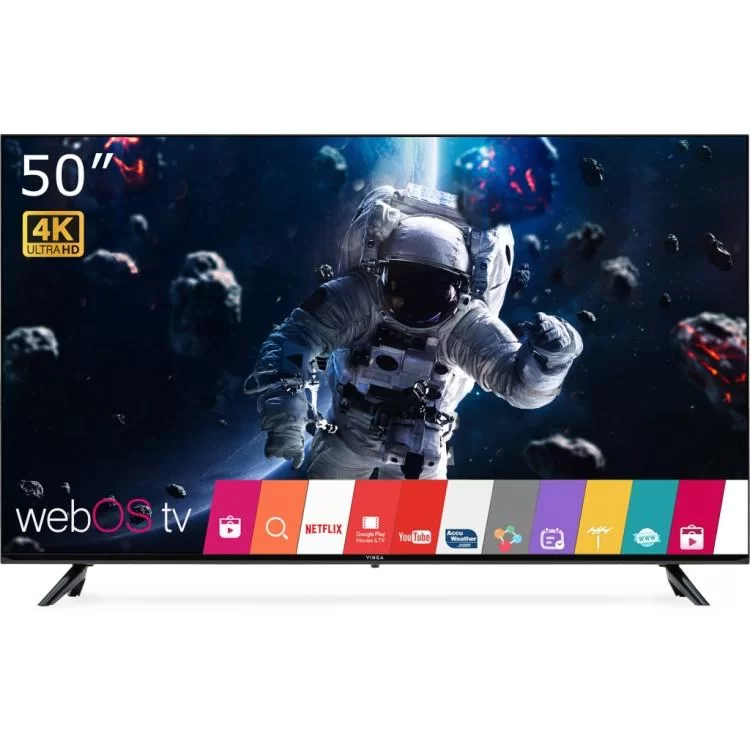 Телевизор Vinga S50UHD25BWEB