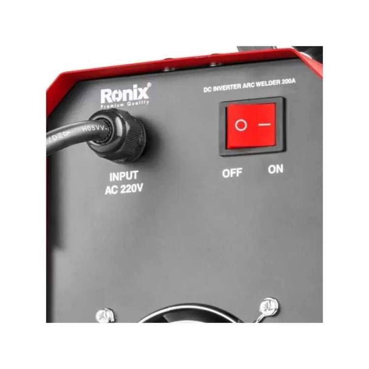 Зварювальний апарат Ronix 200А (RH-4604) інструкція - картинка 6