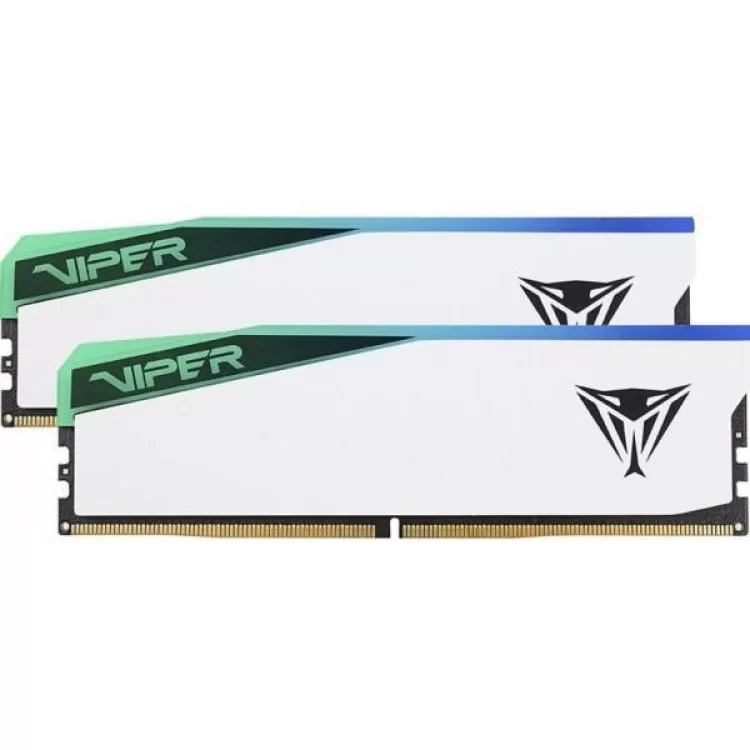 в продаже Модуль памяти для компьютера DDR5 32GB (2x16GB) 6200 MHz Viper Elite 5 RGB Patriot (PVER532G62C42KW) - фото 3