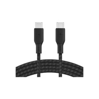 Дата кабель USB-C to USB-C 3.0m 100W black Belkin (CAB014BT3MBK)