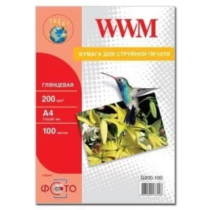 Фотобумага WWM A4 (G200.100)