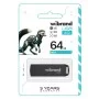 USB флеш накопитель Wibrand 64GB Mink Black USB 2.0 (WI2.0/MI64P4B)
