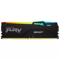 Модуль пам'яті для комп'ютера DDR5 16GB 6000 MHz FURY Beast RGB Kingston Fury (ex.HyperX) (KF560C40BBA-16)