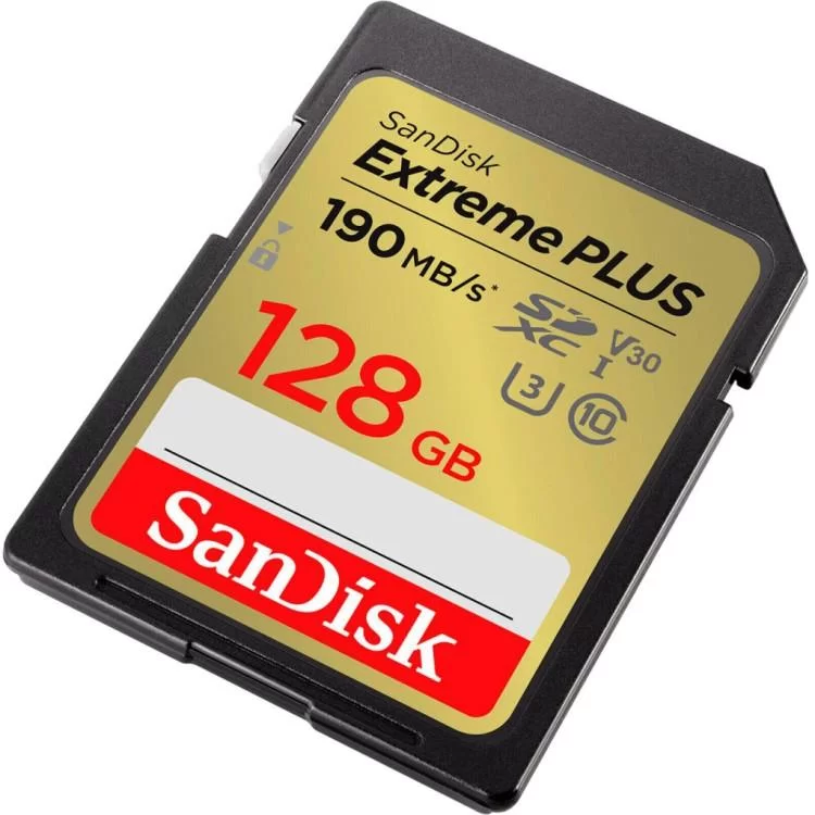 в продаже Карта памяти SanDisk 128GB SDXC class 10 UHS-I U3 4K Extreme Plus (SDSDXWA-128G-GNCIN) - фото 3