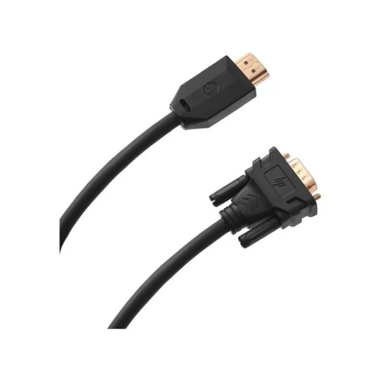 Кабель мультимедийный HDMI to DVI 3.0m 24M 4K60HZ HP (DHC-HD05-03M) цена 616грн - фотография 2