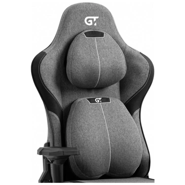 Крісло ігрове GT Racer X-2308 Gray/Black (X-2308 Fabric Gray/Black) - фото 11