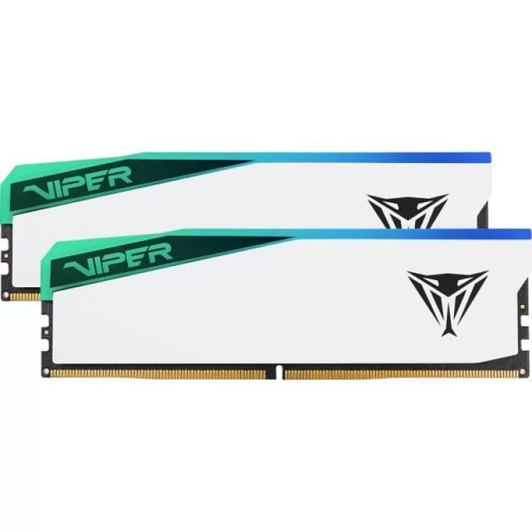 в продажу Модуль пам'яті для комп'ютера DDR5 64GB (2x32GB) 6200 MHz Viper Elite 5 RGB Patriot (PVER564G62C42KW) - фото 3