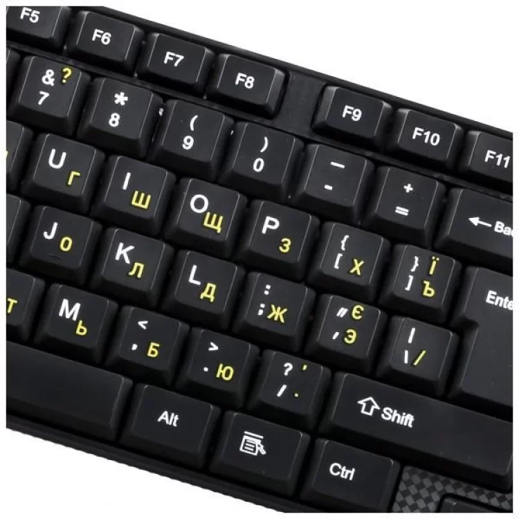 Клавіатура Piko KB-005 USB Black (1283126472459) ціна 284грн - фотографія 2