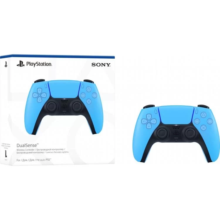 Геймпад Playstation DualSense Bluetooth PS5 Ice Blue (9728290) отзывы - изображение 5