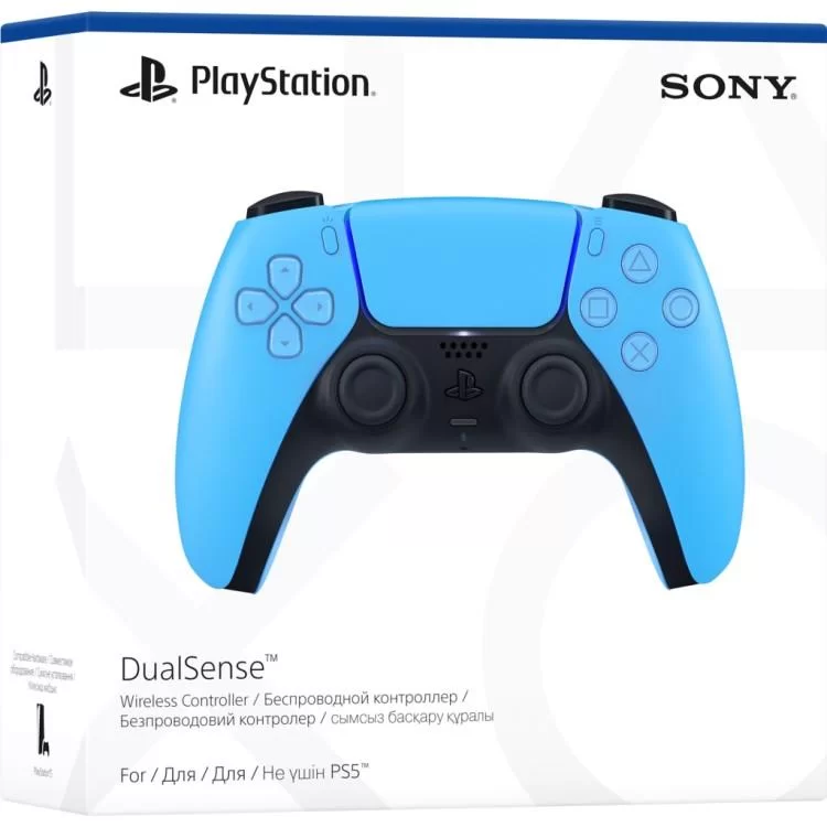 Геймпад Playstation DualSense Bluetooth PS5 Ice Blue (9728290) характеристики - фотография 7