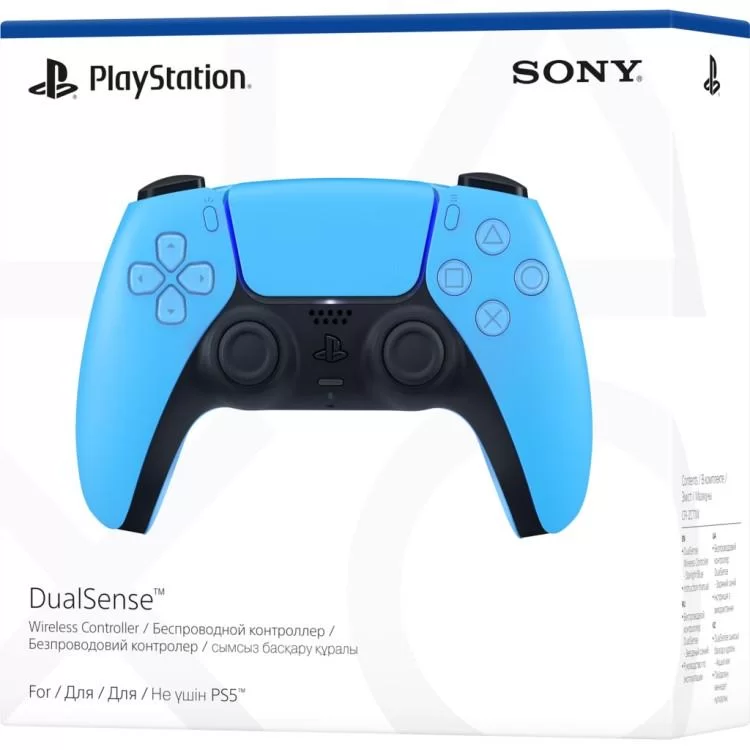 Геймпад Playstation DualSense Bluetooth PS5 Ice Blue (9728290) обзор - фото 8