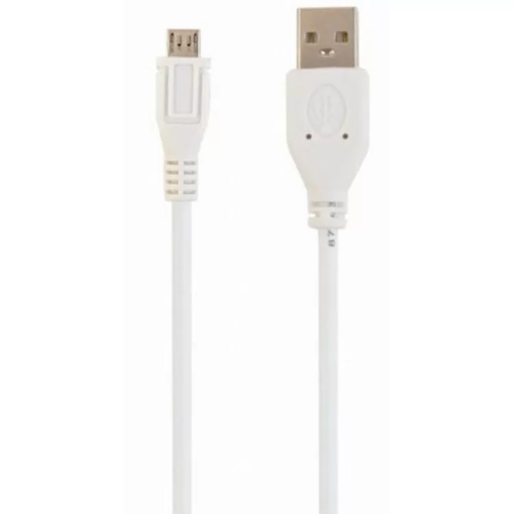 Дата кабель USB 2.0 AM to Micro 5P 3.0m Cablexpert (CCP-mUSB2-AMBM-W-10) ціна 128грн - фотографія 2