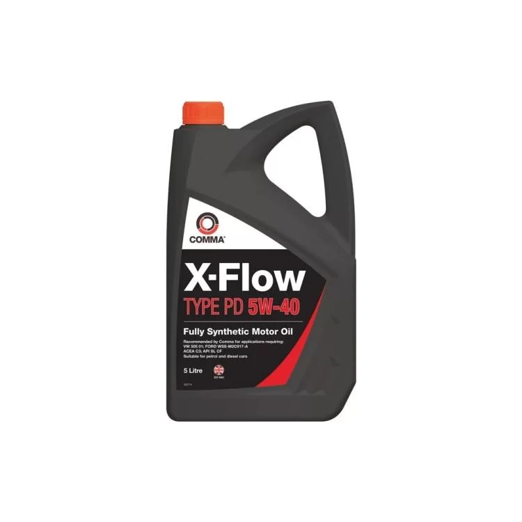 Моторна олива Comma X-FLOW TYPE PD 5W-40-5л (XFPD5L)