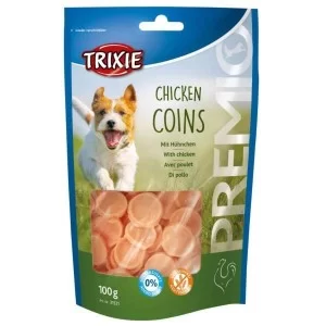 Лакомство для собак Trixie Premio Chicken Coins курица 100 г (4011905315317)