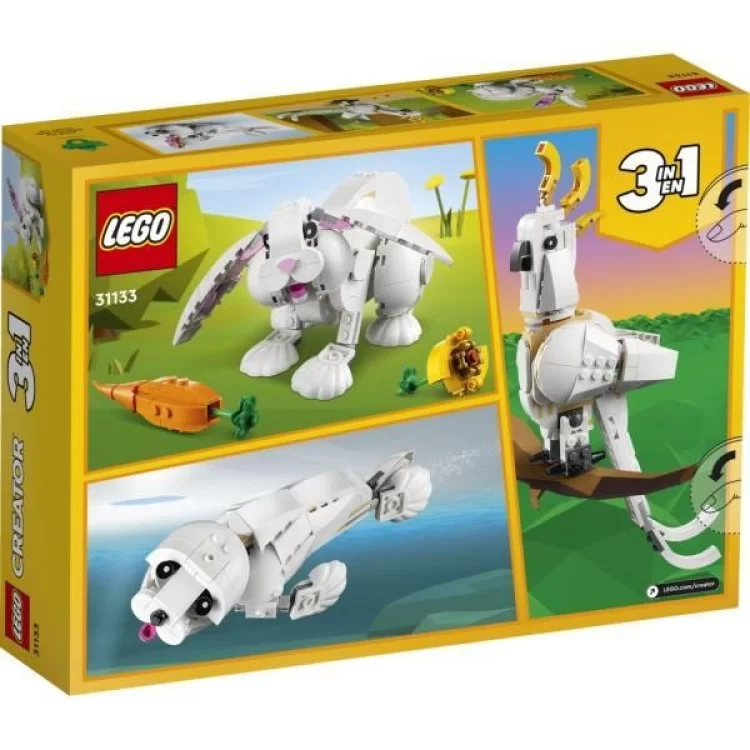 Конструктор LEGO Creator Білий кролик 258 деталей (31133) - фото 11