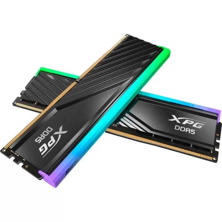 в продажу Модуль пам'яті для комп'ютера DDR5 32GB (2x16GB) 6000 MHz XPG Lancer Blade RGB Black ADATA (AX5U6000C3016G-DTLABRBK) - фото 3