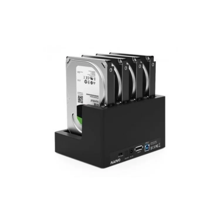 Док-станція для накопичувачів Maiwo 4*HDD 2,5"/3,5" SATA/SSD USB3.0 (K3094A) інструкція - картинка 6