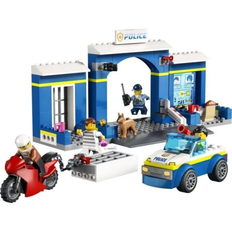 Конструктор LEGO City Преследование на полицейском участке 172 деталей (60370) цена 1 397грн - фотография 2