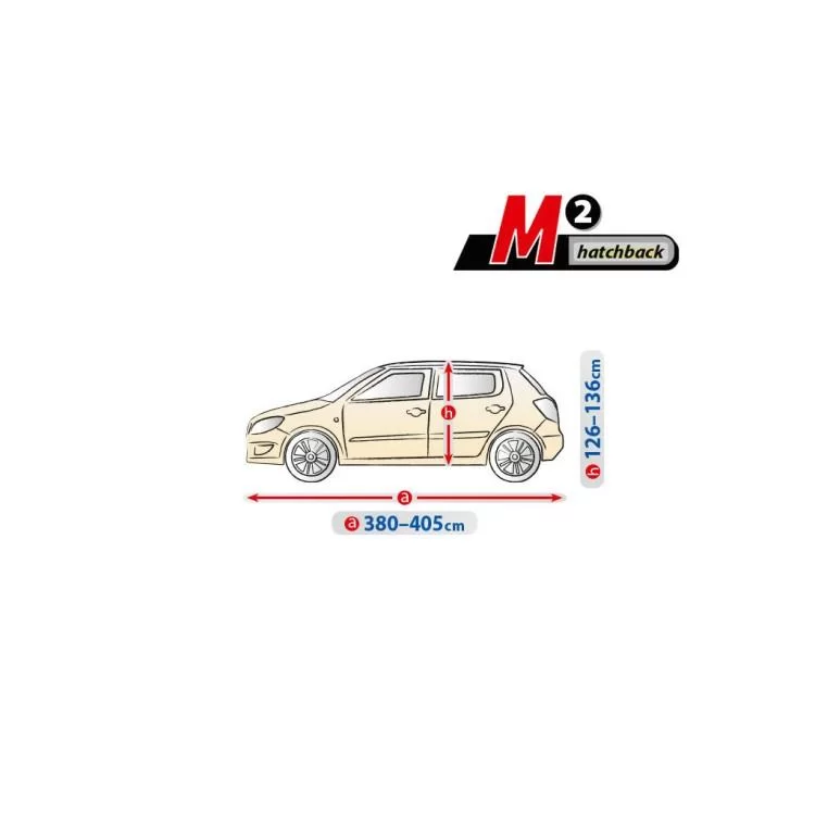 Тент автомобільний Kegel-Blazusiak "Optimal Garage" M2 Hatchback (5-4314-241-2092) ціна 2 172грн - фотографія 2