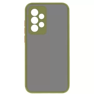 Чехол для мобильного телефона MAKE Samsung A53 Frame (Matte PC+TPU) Green (MCMF-SA53GN)