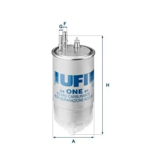 Фильтр топливный UFI 24.ONE.01