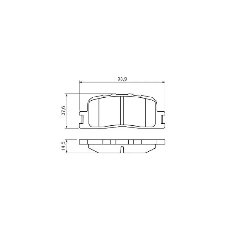 Тормозные колодки Bosch 0 986 494 359