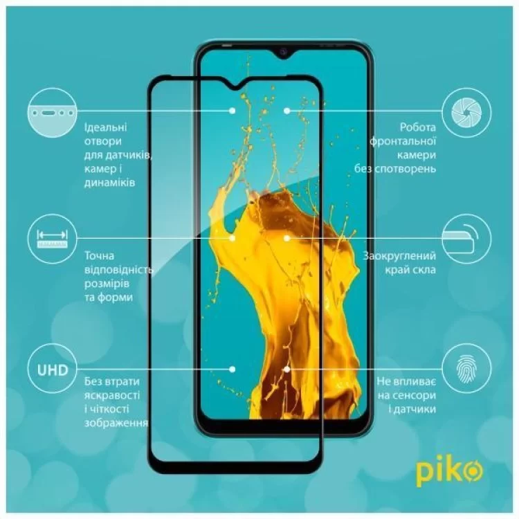 Стекло защитное Piko Full Glue Tecno Spark Go 2022 (1283126542336) цена 374грн - фотография 2