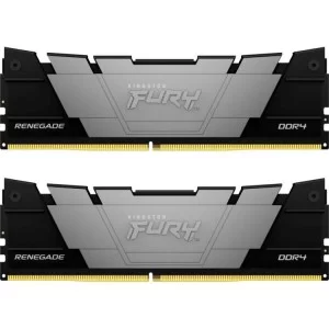 Модуль памяти для компьютера DDR4 16GB (2x8GB) 4266 MHz RenegadeBlack Kingston Fury (ex.HyperX) (KF442C19RB2K2/16)