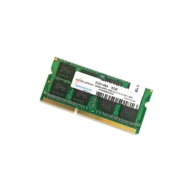 Модуль пам'яті для ноутбука SoDIMM DDR3 8GB 1600 MHz eXceleram (E30148A)