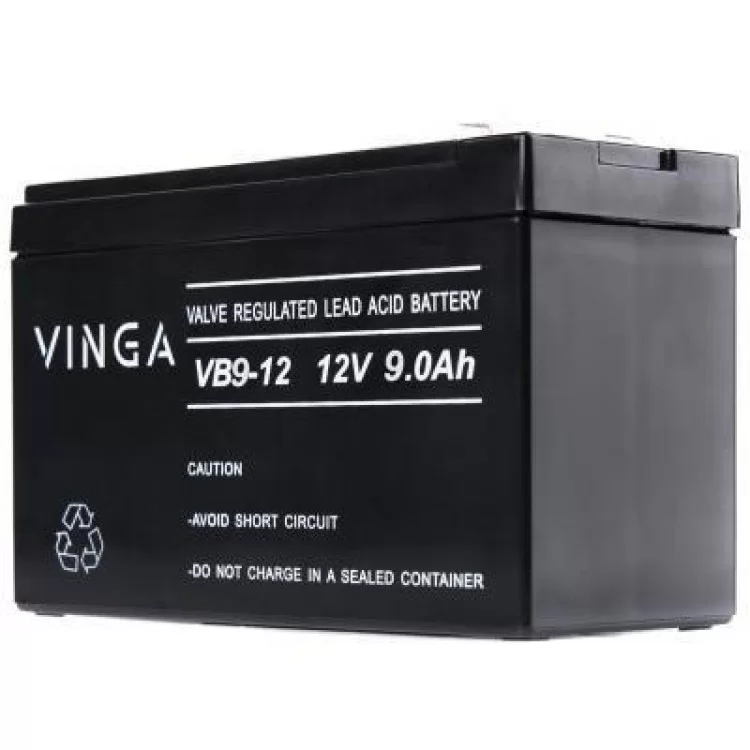 продаємо Батарея до ДБЖ Vinga 12В 9 Ач (VB9-12) в Україні - фото 4