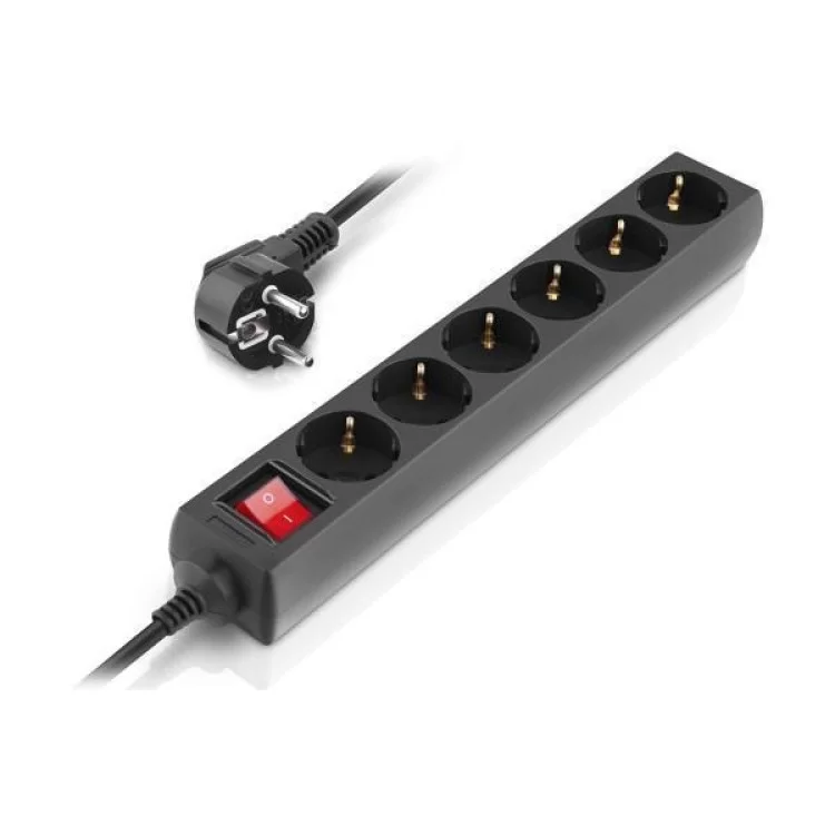 Мережевий фільтр живлення REAL-EL RS-6 Protect M 3m, black (EL122300034) інструкція - картинка 6